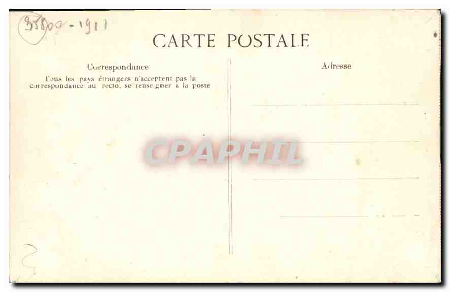 Saint-Lunaire — Promenade du Décollé — Édition du Bon Marché, Saint-Lunaire, n° 920 — Verso