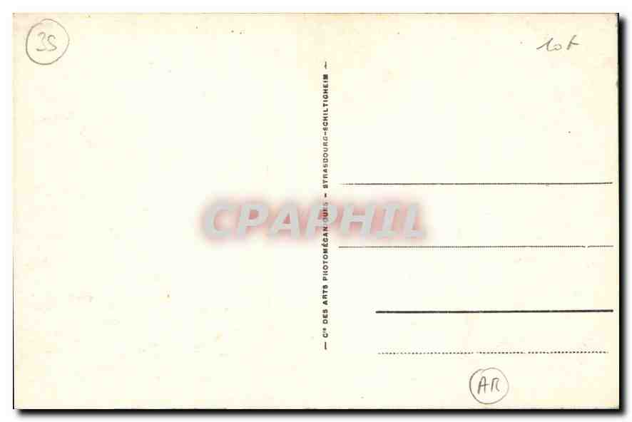 CPA St Lunaire Vue vers le Decolle  — Verso