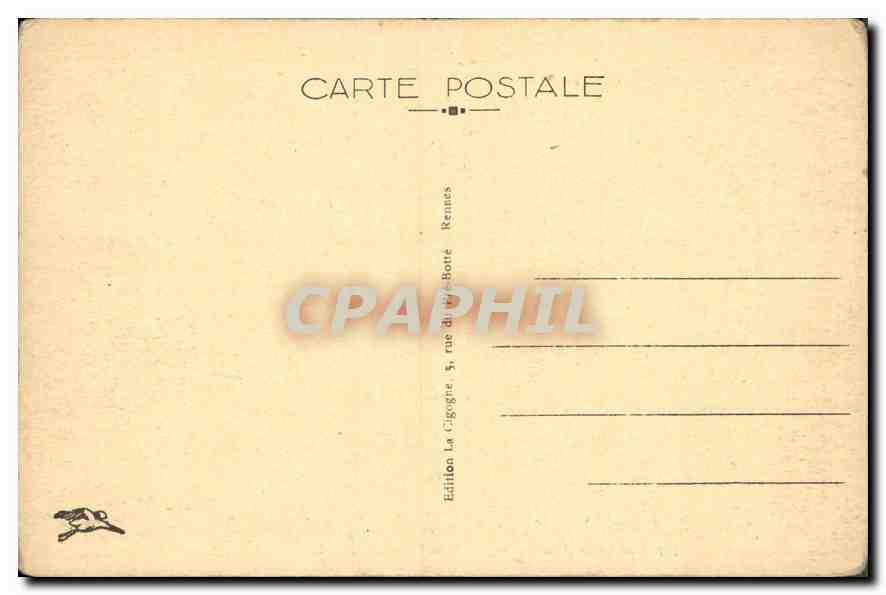 Dinard (I.-et-V.) — Hôtels et Casinos vus de la Pointe du Moulinet — n°707 — Rückseite