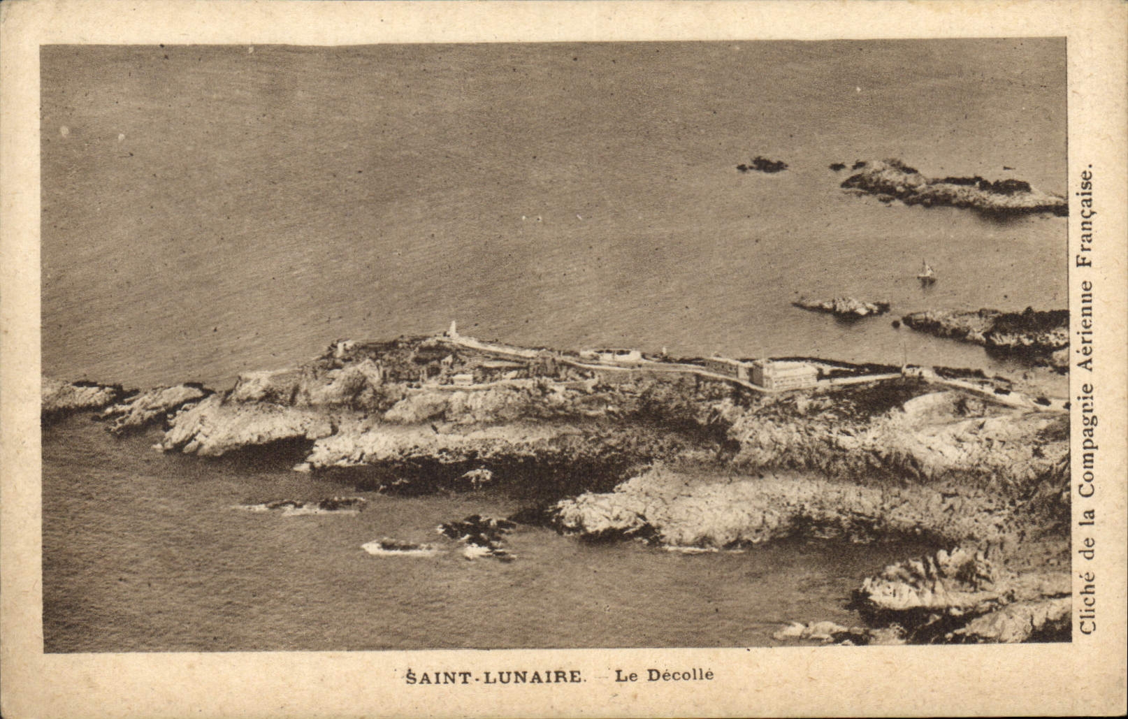 Saint-Lunaire — Le Décolle — Cliché de la Compagnie Aérienne Française