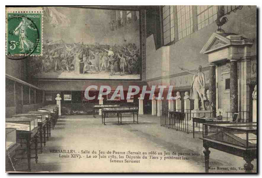 CPA Versailles Salle du Jeu de Paume 