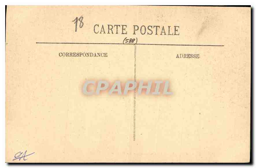 CPA Versailles Le Chateau La Galerie des Batailles  — Rückseite