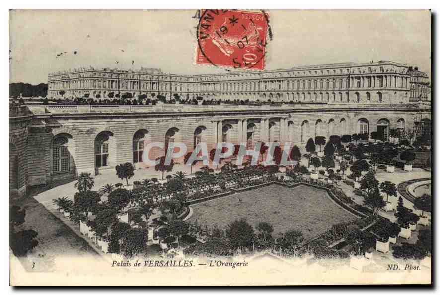 Palais de VERSAILLES — L'Orangerie — ND. Phot.