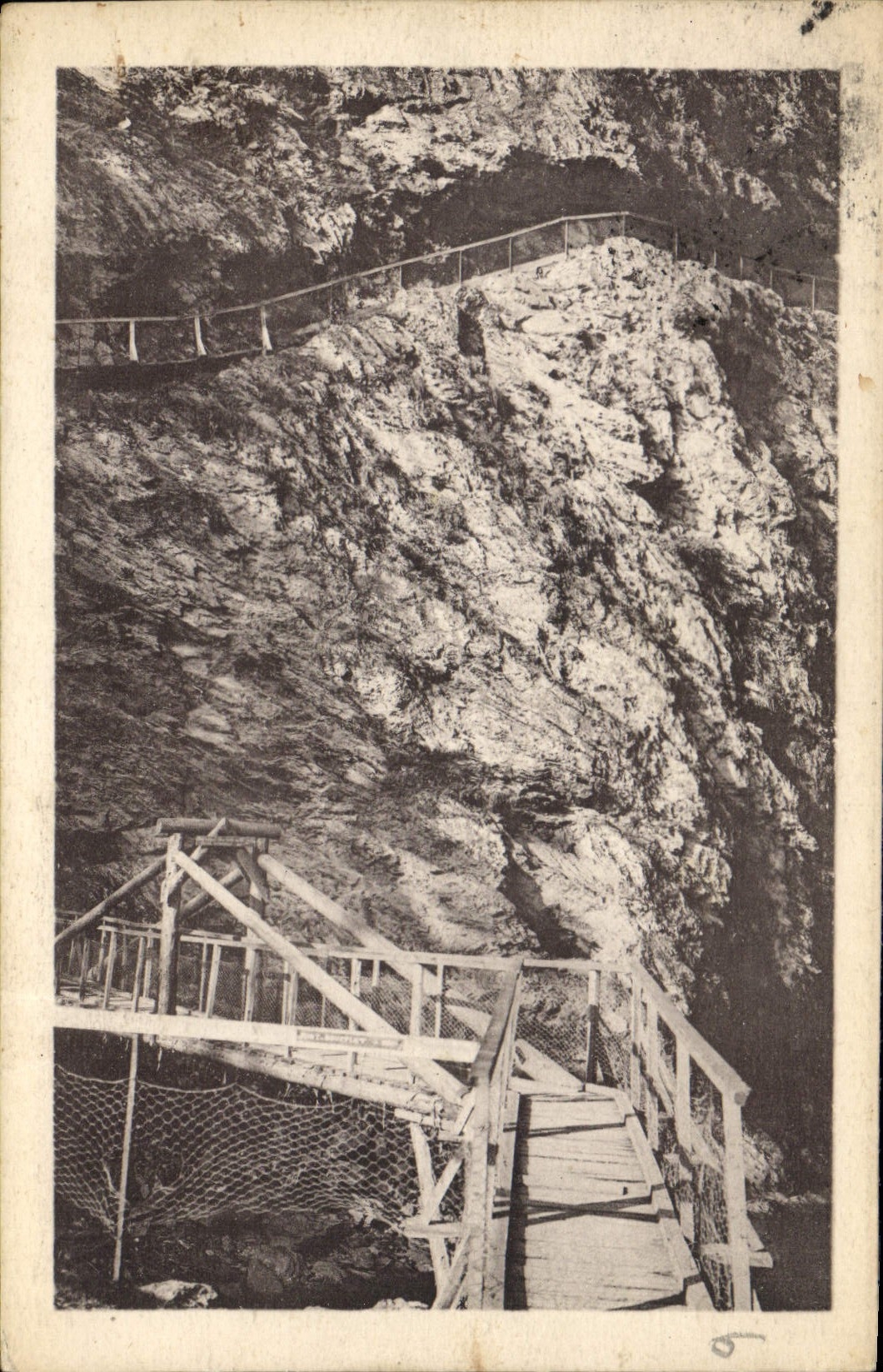 Gorges de la Diosaz — Pont du Soufflet — Edit. J. Jendrayny, Servoz
