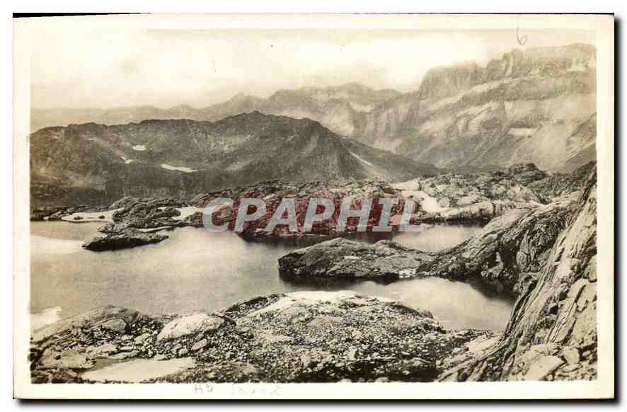 CPA Argentieres Le Lac Cornn et la Chaine du Fiez 