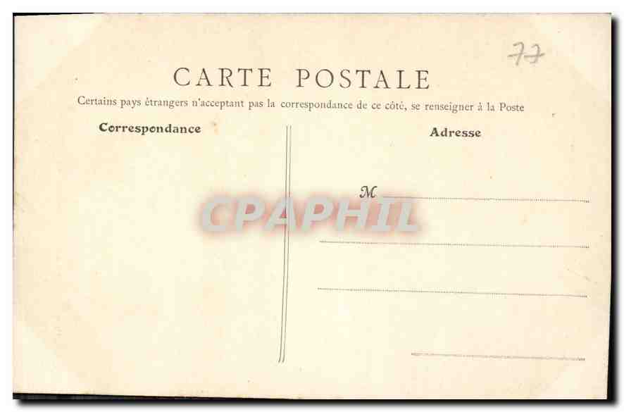 CPA Meaux La Cathedrale  — Verso