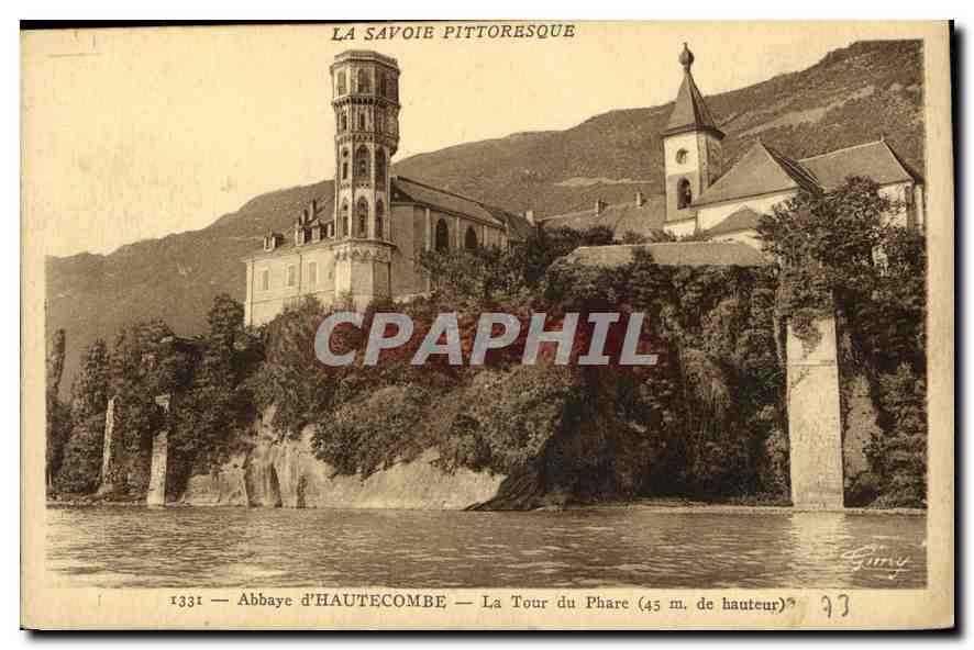 CPA Abbaye d'Hautecombe la tourn du Phare 