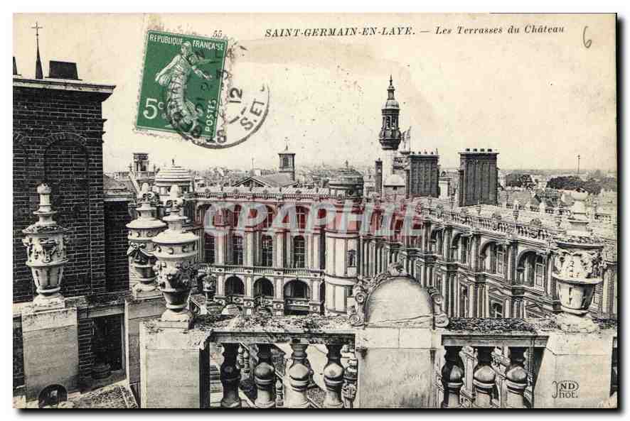 CPA Saint Germain en Laye Les Terrasses du Chateau 