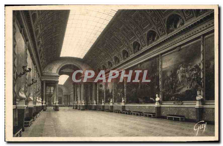 CPA Versailles et ses Merveilles Le Chateau Galerie des Batailles 