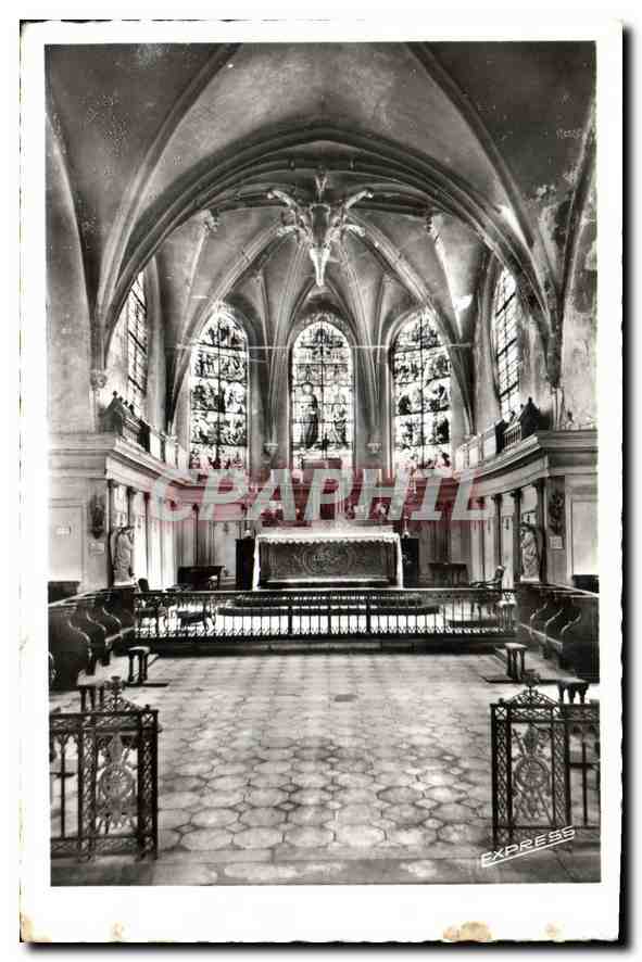 Intérieur de l'église — vue du chœur — J. L. E. MAITRE Éditeur