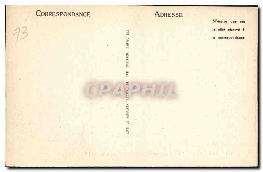 CPA Aix les Bains Regina Grand Hotel Bernascon  — Verso