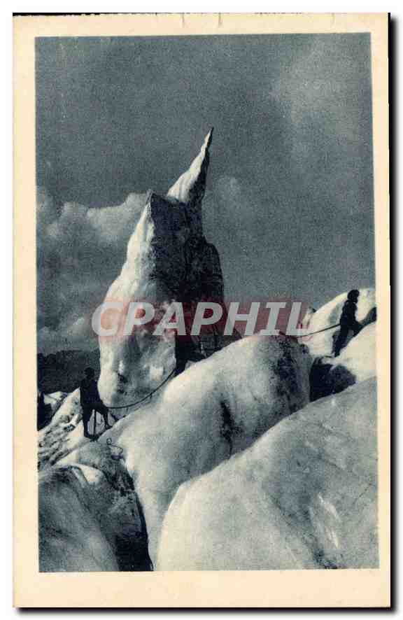 CPA Chamonix Ascension au Mont Blanc 