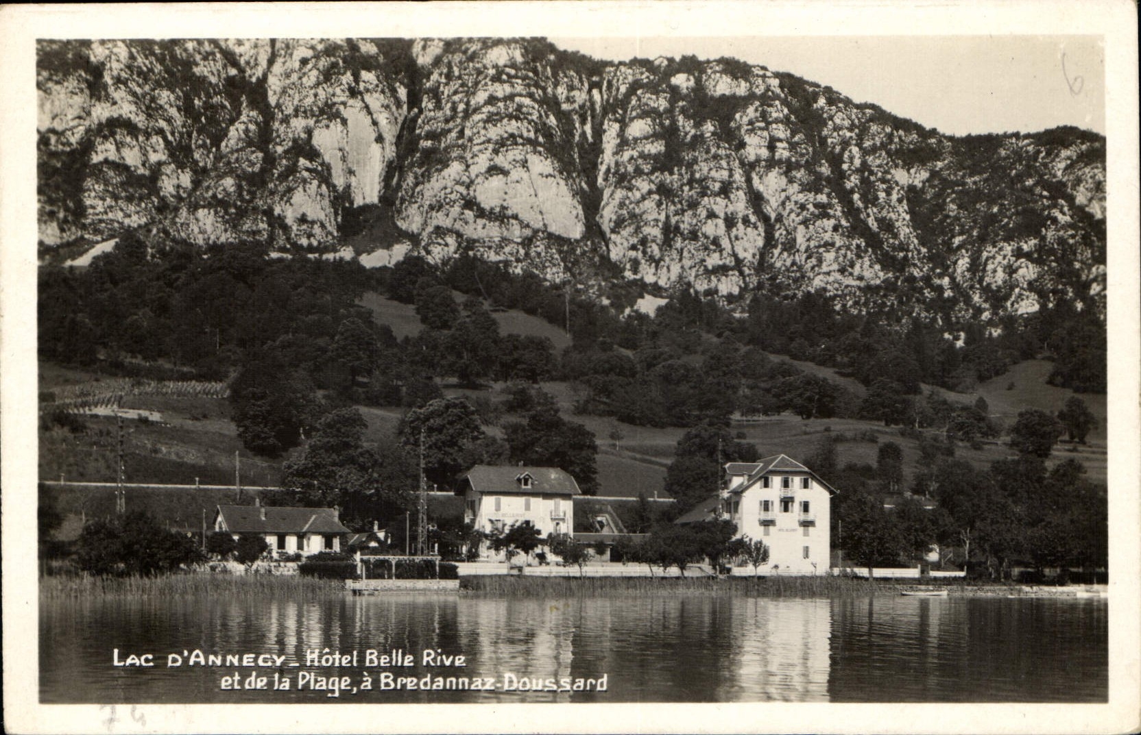 See Annegy und La Plage — Hotel Belle Rive — Bredannaz-Doussard