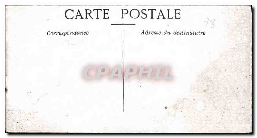 CPA Versailles Maison du Seigneur  — Verso