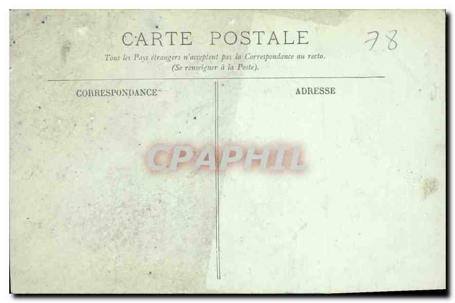CPA Versailles Le Petit Trianon Le Temple de l'Amour  — Verso
