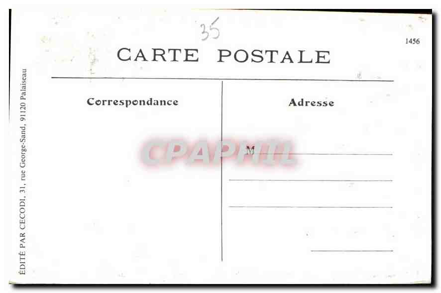 REPRO Costume de Rostronen La perruquiere la main legere  — Rückseite
