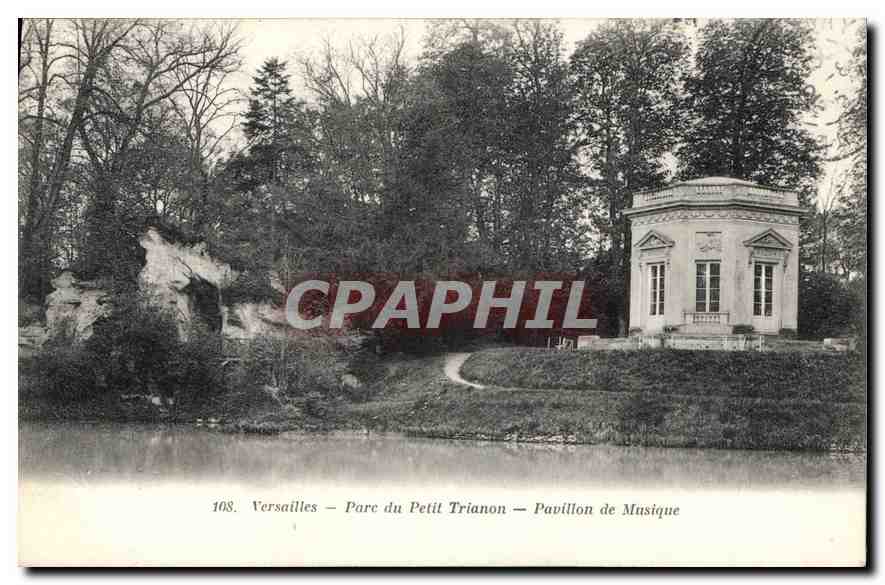 CPA Versailles Parc du Petit Trianon Pavillon de Musique 