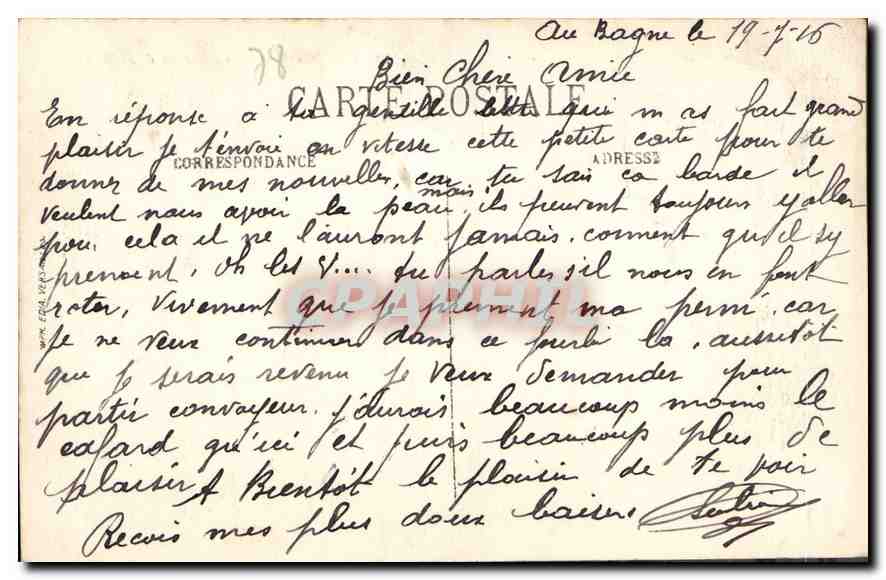 Parc de Versailles — Le Bassin de Latone — éditeur non identifié, n° 40 — Verso