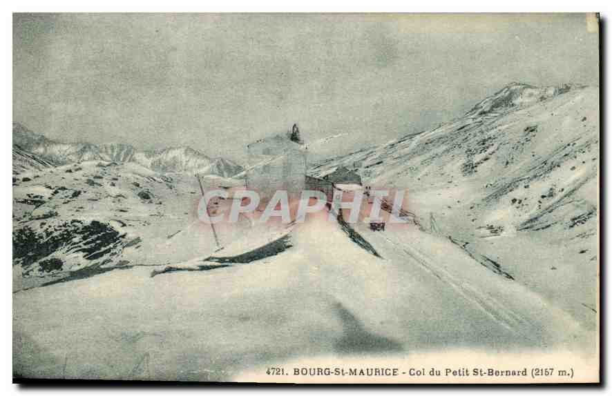 CPA Bourg St Maurice Col du Petit St Bernard 