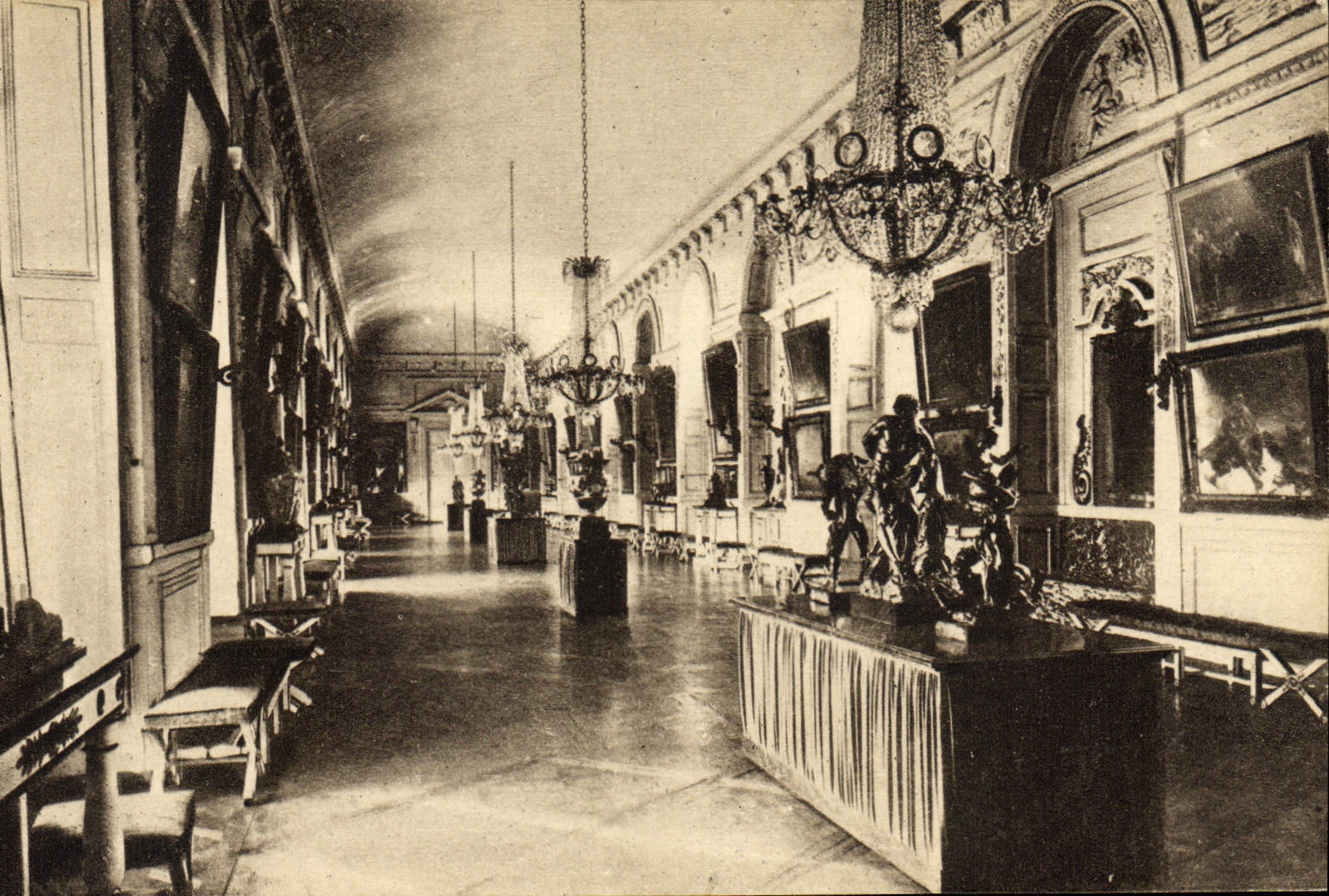 CPA Versailles Grand Trianon Salle a Manger 
