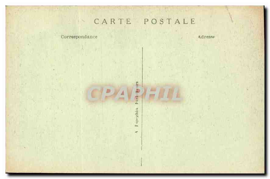 CPA Versailles Le Chateau Le Salon du Grand Couvert  — Verso