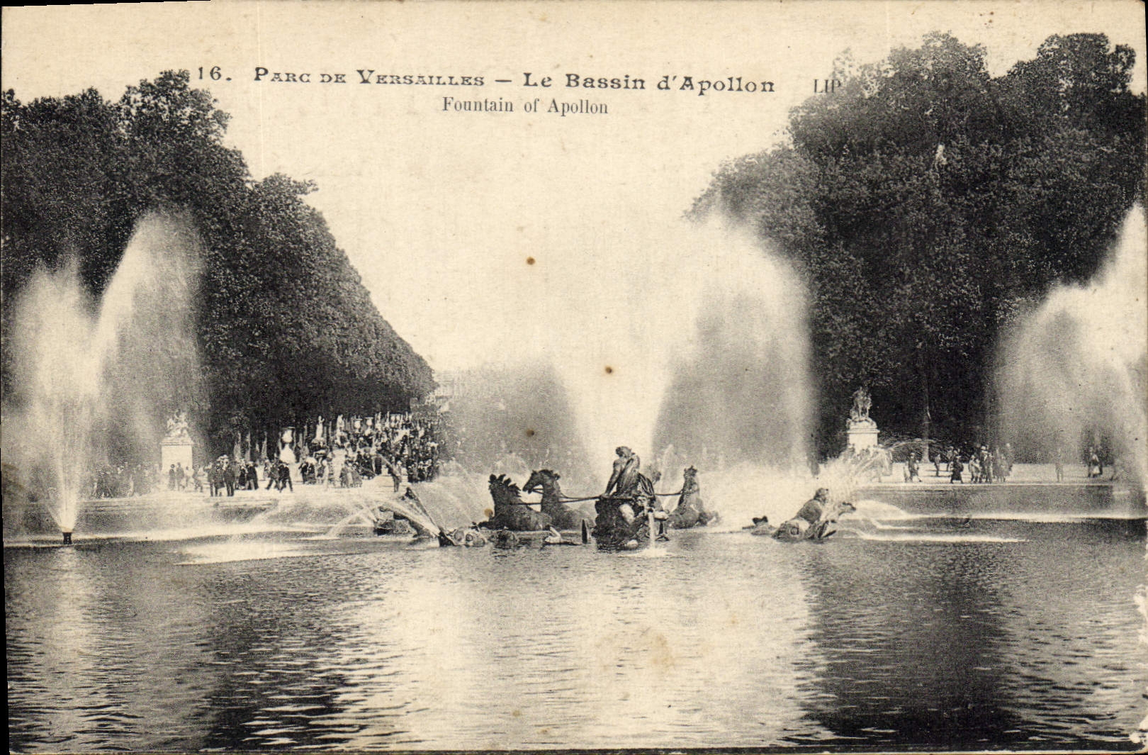 CPA Parc de Versailles Le Bassin d'Apollon 