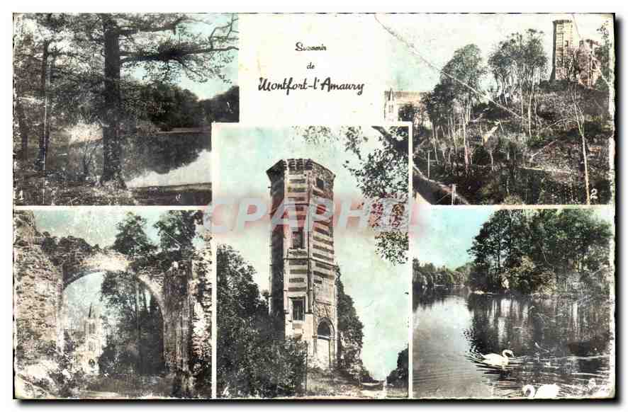 Montfort-l'Amaury — Ruinas y paisajes — Ediciones de Lujo & Cie, París