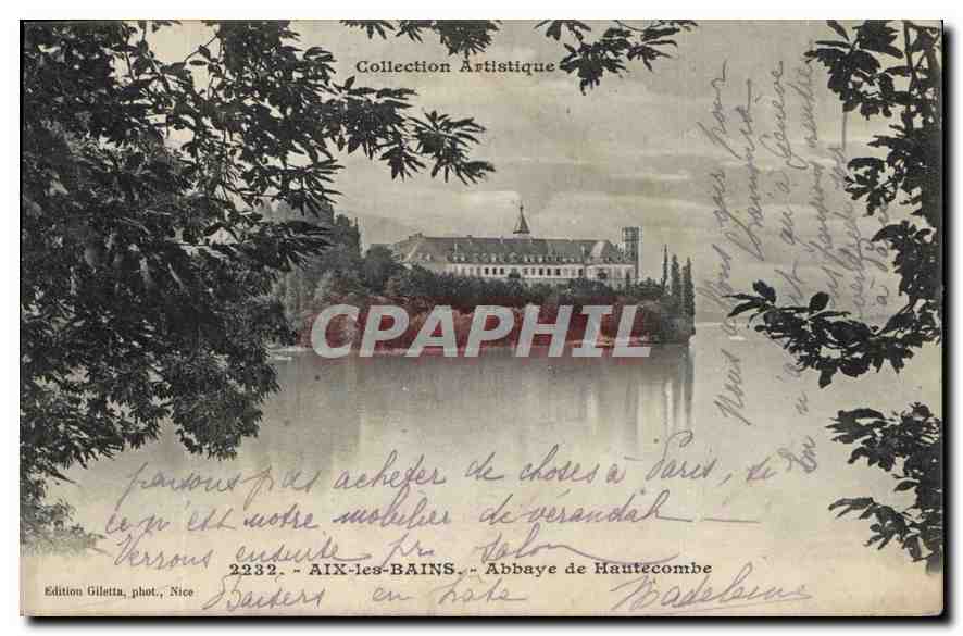CPA Aix les Bains Abbaye de Hautecombe 