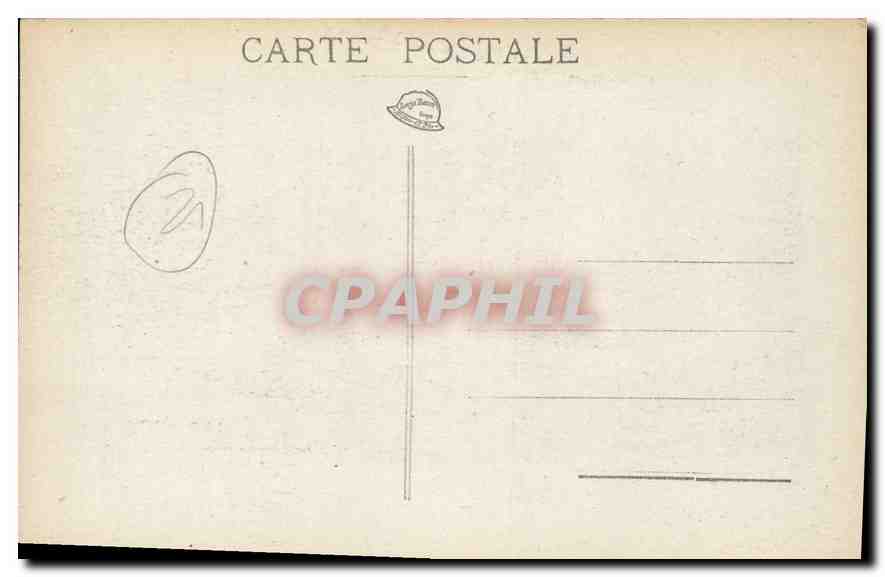 CPA Gargouilles de Notre Dame de Dijon Diable — Rückseite