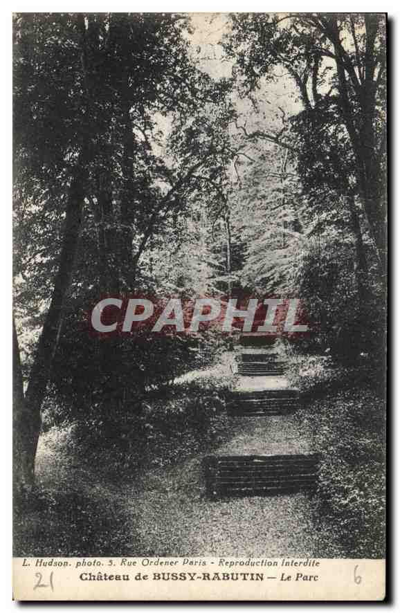 CPA Chateau de Bussy Rabutin Le Parc 