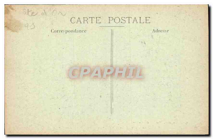 CPA Environs de Nuits Saint Georges Citeaux Salle du Chapitre  — Rückseite