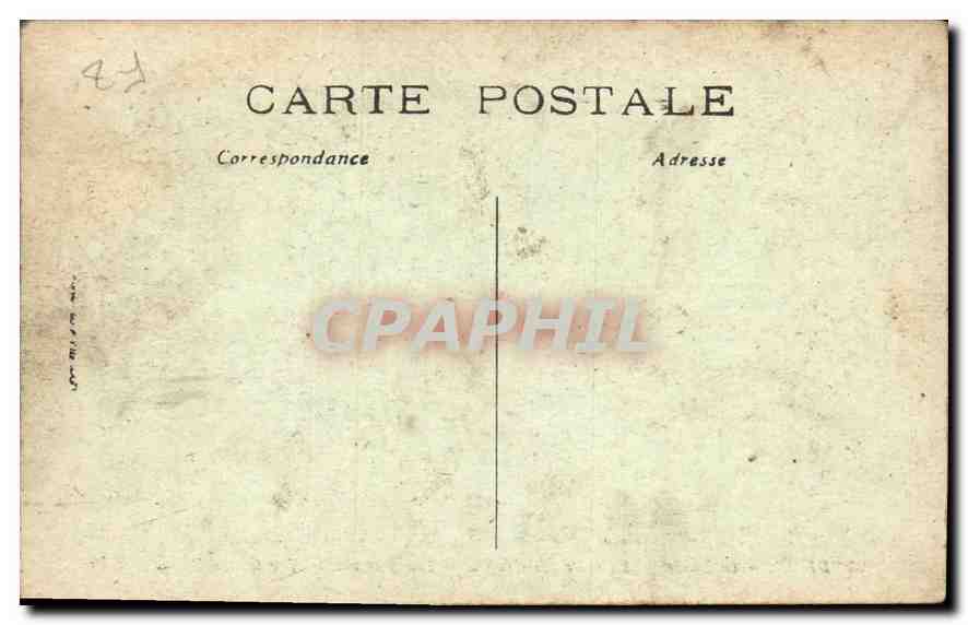 CPA Dijon Le Musee La Salle des Gardes  — Rückseite