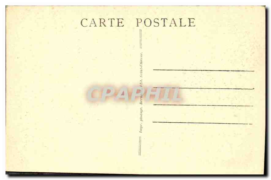 CPA Abbaye de Citeaux Cote d'Or Eglise le choeur des Religieux  — Rückseite