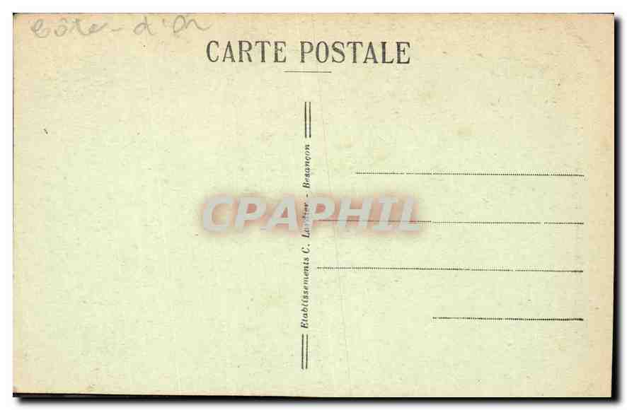 CPA Dijon Eglise Saint Michel  — Rückseite