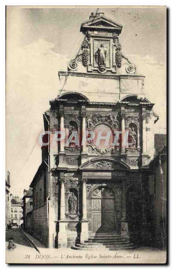 CPA Dijon L'Ancienne Eglise Sainte Anne 