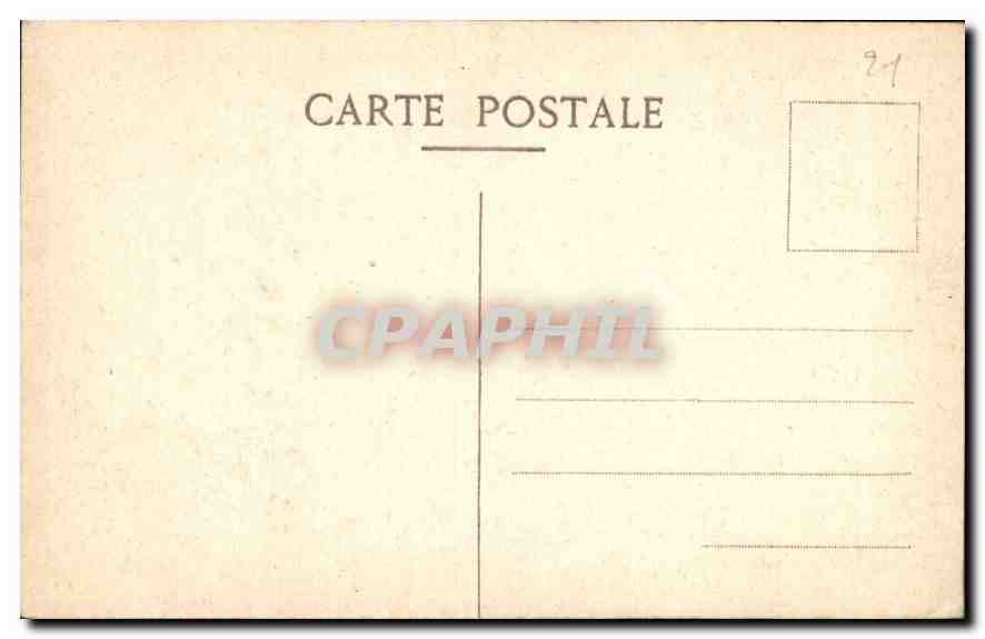 CPA Dijon Hotel de Ville et Notre Dame  — Rückseite