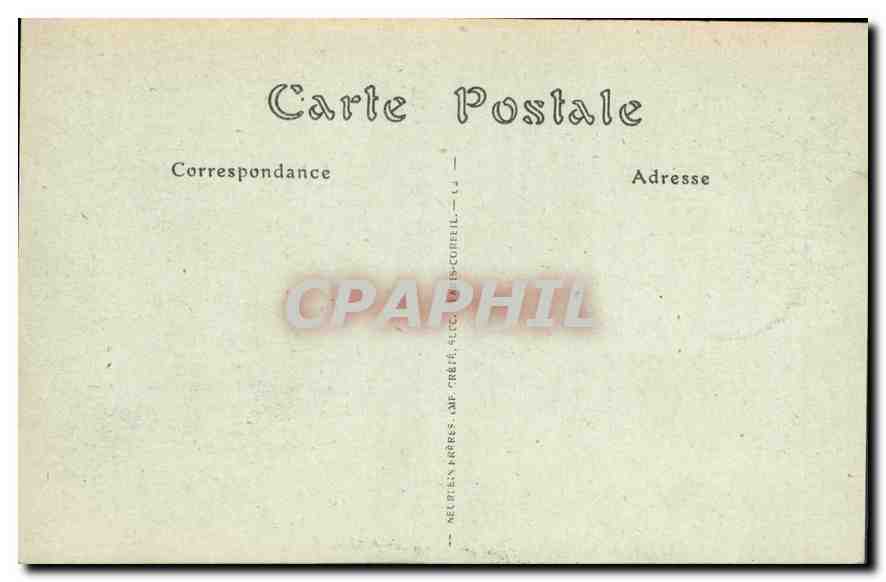 CPA Dijon L'Eglise Saint Michel et la Chambre de Commerce  — Rückseite