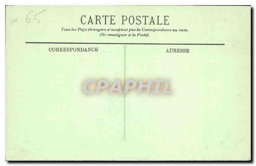 CPA Lourdes La Vierge couronnee  — Verso