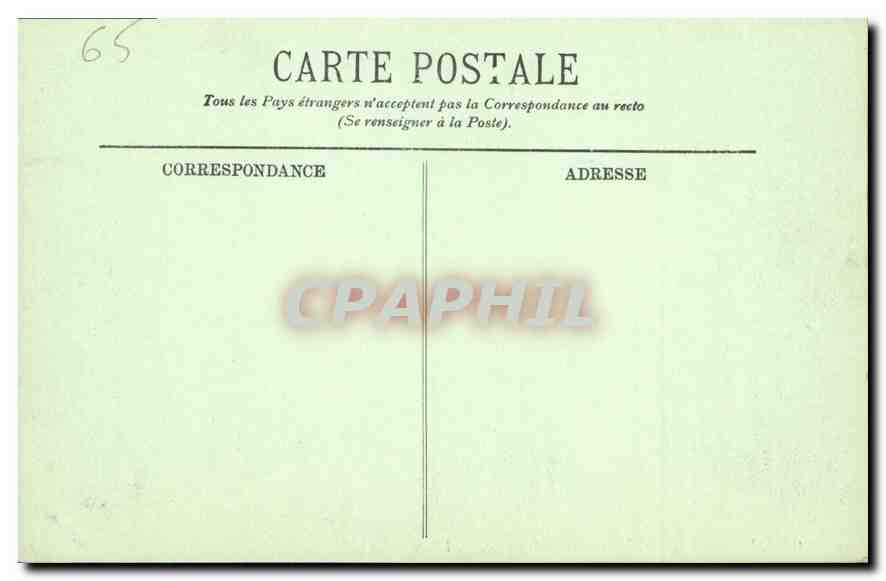 CPA Lourdes Le Calvaire et la Basilique  — Rückseite