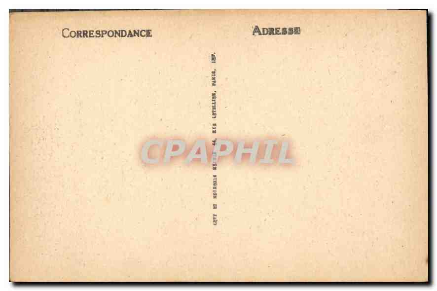 CPA Lourdes La Vallee et le Pic du Jer  — Verso