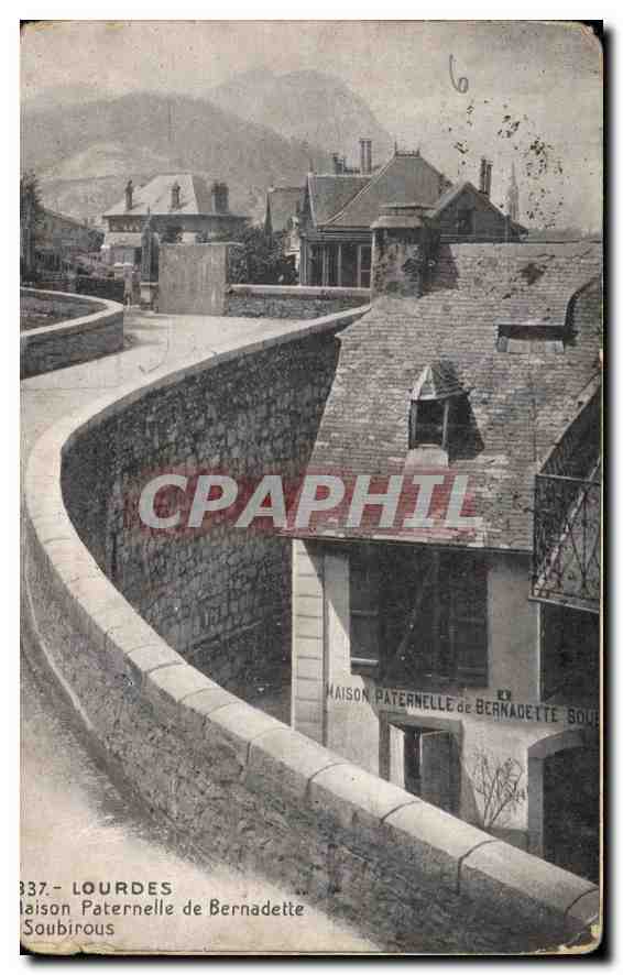 CPA Lourdes Maison Paternelle de Bernadette 