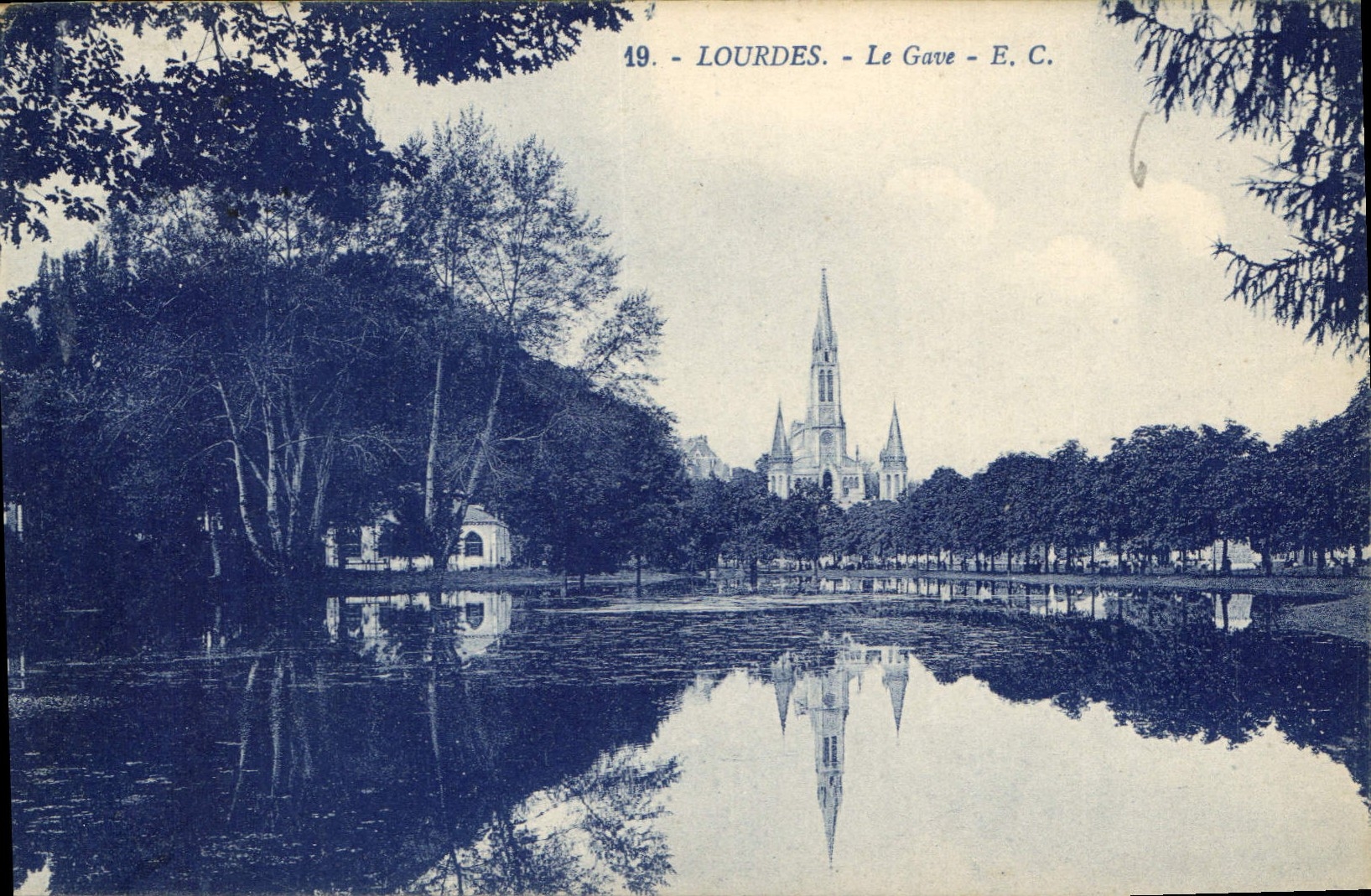 CPA Lourdes Le Gave 