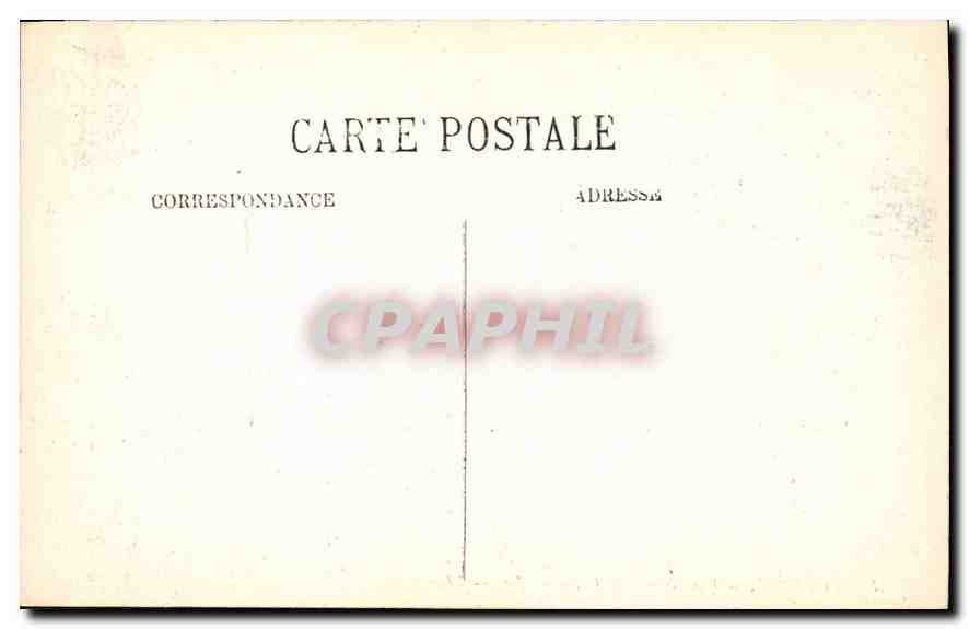 CPA Lourdes Vue generale et le Pic du Jer  — Verso