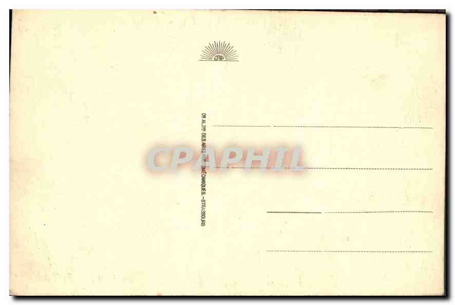 CPA Lourdes la Chute du Gave  — Verso