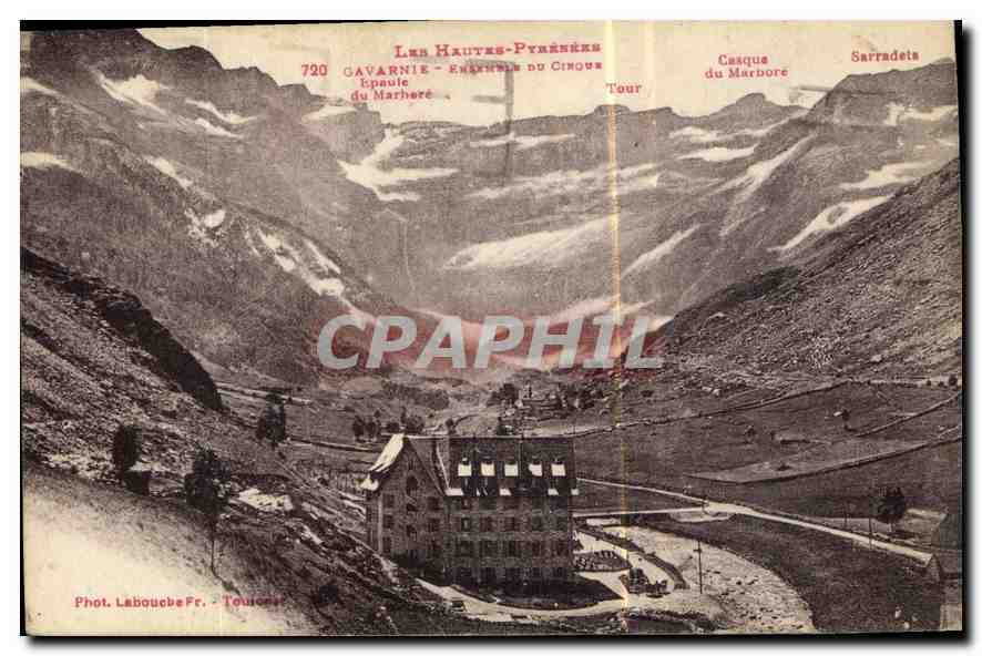 CPA Gavarnie Ensemble du Cirque 