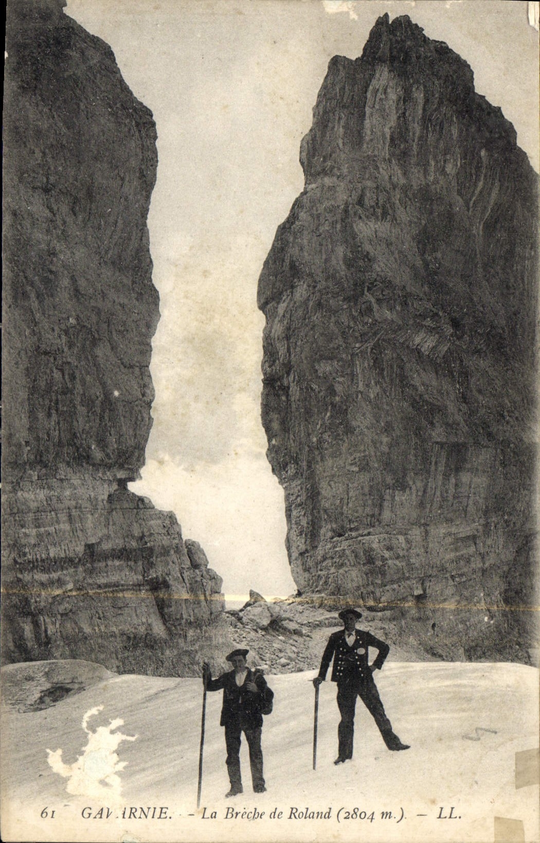 CPA Gavarnie La Breche de Roland 