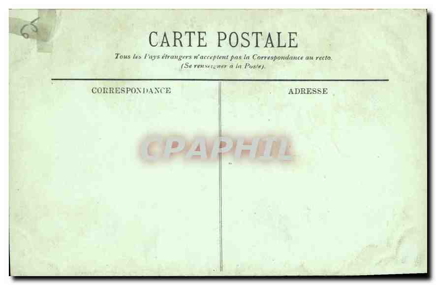 CPA Gavarnie La Breche de Roland  — Verso