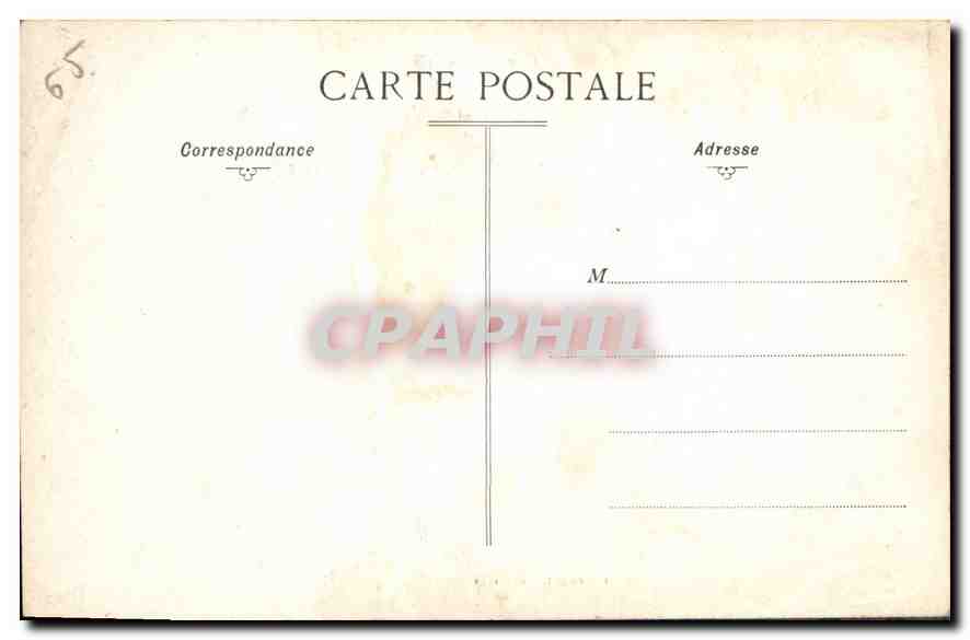 CPA Cirque de Gavarnie  — Verso