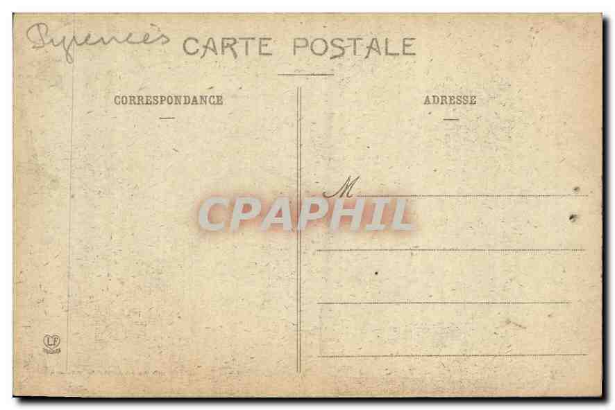 CPA Lourdes La Vierge Couronne  — Verso