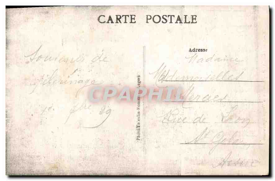 CPA ND de Behuard Autel de la Vierge Miraculeuse  — Rückseite